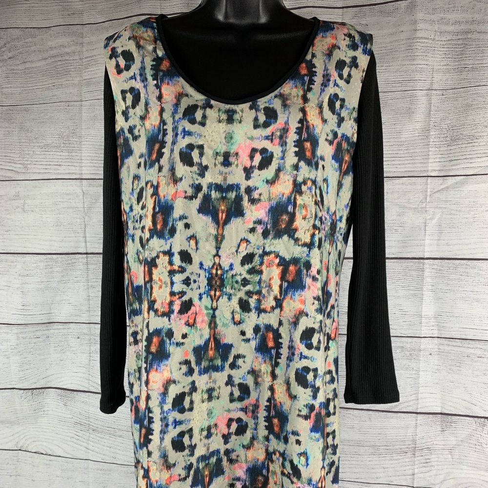 Anthropologie HD in Paris Black Motif Dress 6